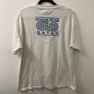 Petrotec ocean team Qatar shirt white vtg XL